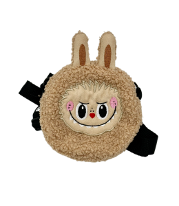 Labubu Coin Purse Beige