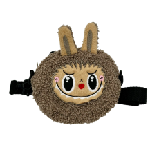 Labubu Coin Purse Brown