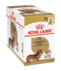 Royal Canin Breed Health Nutrition Dachshund Adult (WET FOOD - Pouches) Pack of 12