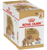 Royal Canin Breed Health Nutrition Pomeranian (WET FOOD - Pouches) Pack of 12