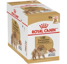 Royal Canin Breed Health Nutrition Pomeranian (WET FOOD - Pouches) Pack of 12