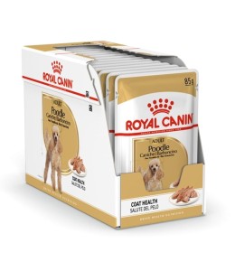 Royal Canin Breed Health Nutrition Poodle Adult (WET FOOD - Pouches) Pack of 12
