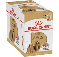 Royal Canin Breed Health Nutrition Shih Tzu (WET FOOD - Pouches) Pack of 12