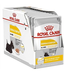 Royal Canin Canine Care Nutrition Dermacomfort (WET FOOD - Pouches) Pack of 12