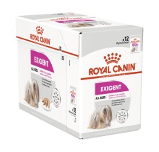 Royal Canin Canine Care Nutrition Exigent (WET FOOD- Pouches) Pack of 12