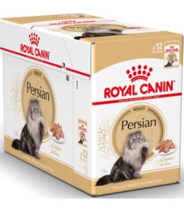 Royal Canin Feline Breed Nutrition Persian (WET FOOD - Pouches) Pack of 12