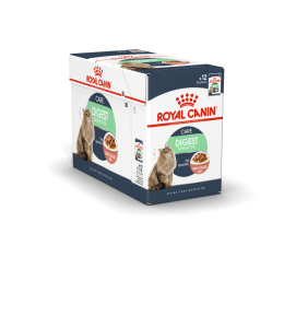 Royal Canin Feline Care Nutrition Digest Sensitive Gravy (WET FOOD - Pouches) Pack of 12