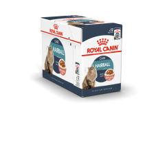 Royal Canin Feline Care Nutrition Hairball Gravy (WET FOOD - Pouches) Pack of 12
