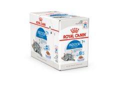 Royal Canin Feline Health Nutrition Indoor 7+ Sterilised Gravy(WET FOOD - Pouches) Pack of 12