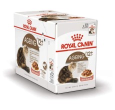 Royal Canin Feline Health Nutrition Indoor Sterilised Gravy (WET FOOD - Pouches) Pack of 12