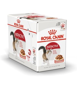 Royal Canin Feline Health Nutrition Instinctive Adult Cats Gravy (WET FOOD - Pouches) Pack of 12