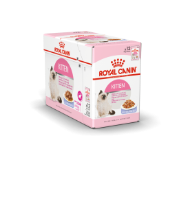 Royal Canin Feline Health Nutrition Kitten Sterilised Jelly (WET FOOD - Pouches) 85g Pack of 12