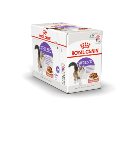 Royal Canin Feline Health Nutrition Sterilised Gravy (WET FOOD - Pouches) Pack of 12