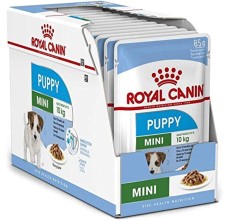 Royal Canin Size Health Nutrition Mini Puppy Gravy (WET FOOD - Pouches) Pack of 12