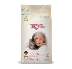 Bonacibo Kitten Chicken With Anchovy & Rice 1.5 Kg Bag