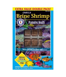 San Fransisco Bay Brand Brine Shrimp Omega-3 For Cube 200g Frozen Fish Food