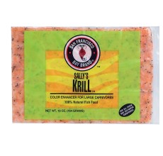 San Fransisco Bay Brand Krill Frozen Flat 16 Oz 454g Frozen Fish Food