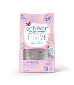 Schesir Baby Thrive Mousse Kitten - Chicken - 20x8g