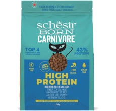 Schesir Born Carnivore Grain Free Oven Baked Dry Cat Herring & Salmon 1.25kg