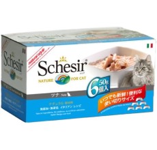 Schesir Cat Multipack Chicken Fillets 6x50g can