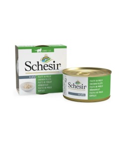 Schesir Cat Wet Food-Chicken Fillets  85g