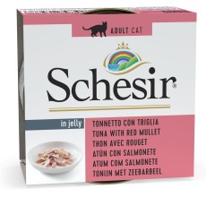 Schesir Cat Wet Food-Tuna With Red Mullet 85g