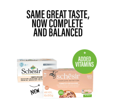 Schesir Complete & Balanced Nutrition Wet Cat Food in Jelly Can[Multi pack]- Tuna With Salmon-(6X50g)