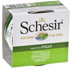 Schesir Dog Wet Food-Chicken Fillets 150g