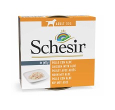 Schesir Dog Wet Food-Chicken Fillets With Aloe[Weight - 150g]