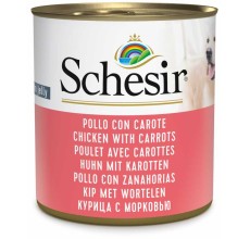 Schesir Dog Wet Food-Chicken With Carrots[Weight - 285g]