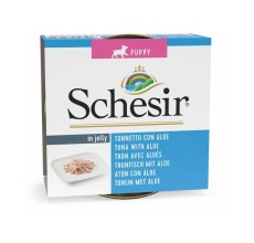 Schesir Puppy Can-Wet Food Tuna with Aloe-[Weight - 150g]