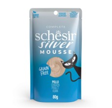 Schesir Silver Mousse Senior Cat - Chicken 80g