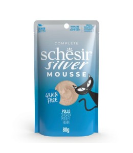 Schesir Silver Mousse Senior Cat - Chicken 80g