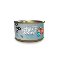 Schesir Silver Senior Cat Wholefood - Tuna And Mackerel 70g