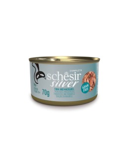 Schesir Silver Senior Cat Wholefood - Tuna And Mackerel 70g