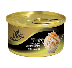 Sheba Deluxe Succulent Chicken Breast With Salmon In Gravy - 85G