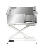 Shernbao Tub Stainless Steel Electric Bathing Tub 127x67x106-176 cm