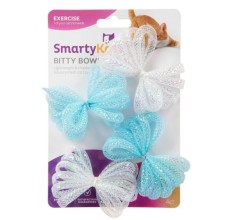 SmartyKat Bitty Bows Mesh Ball Cat Toys (Set of 4) - 60% OFF SALE (May Look Old / Not New, but in Good Condition)
