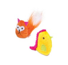SmartyKat Small Stuff Refillable Catnip Cat Toy