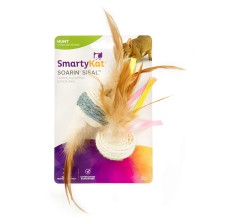 SmartyKat Soarin' Sisal - Sisal Ball & Sisal Dart - 60% OFF SALE (May Look Old / Not New, but in Good Condition)