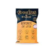 Smudges Eco cat Bentonite Clumping Cat Litter 20 Kgs-Baby Powder Scented