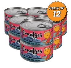 Smudges Kitten Salmon Pate Mixed with Shredded Chicken 60g Pack of 12