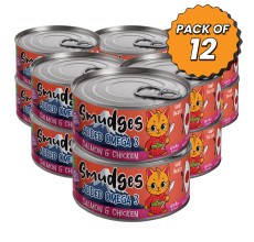 Smudges Kitten Tuna Minced in Soft Jelly 60g Pack of 12