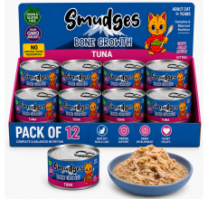 Smudges Kitten Tuna Minced in Soft Jelly 60g Pack of 12