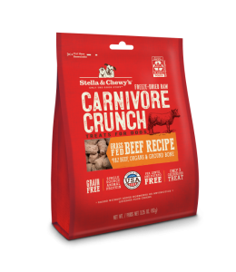 Stella & Chewy's Carnivore Crunch - Beef Dog Food - 3.25 oz