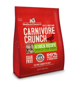 Stella & Chewy's Carnivore Crunch - Duck Dog Food - 3.25 oz