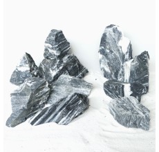 SV Aquarium Deco Black & White Aurum Rock Small, 12-18 cm / box