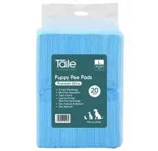 Taile Puppy Pee Pads Premium Ultra Blue 60x90cm (Pack of 20)