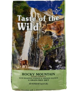 Taste of  the Wild Rocky Mountain Feline Recipe with Roasted Venison & Smoked Salmon 6.6kg (CAT)