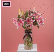 Flamenco Beach in Vase